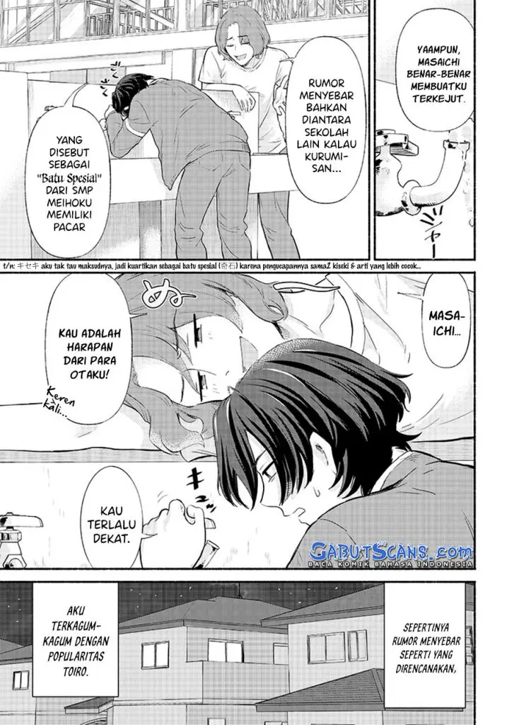 Nee, Mou Isso Tsukiacchau? Osananajimi no Bishoujo ni Tanomarete, Camo Kareshi Hajimemashita Chapter 04 Gambar 4