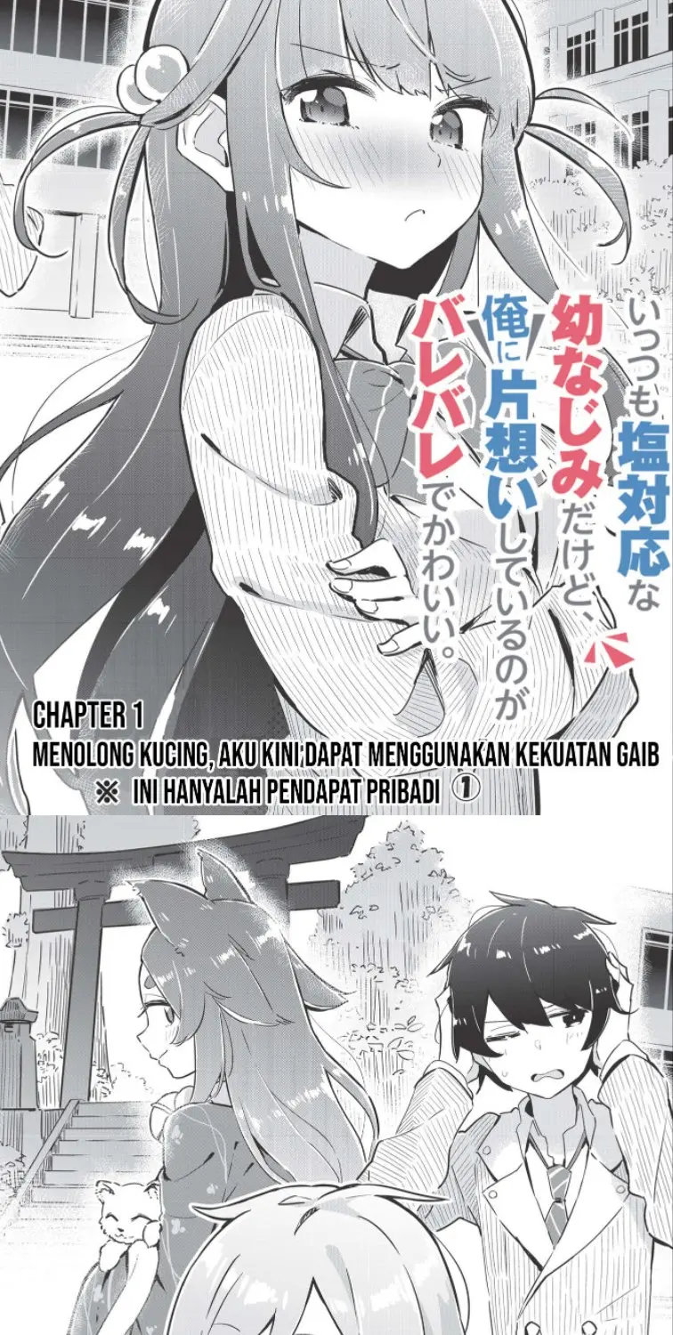 Ittsumo Shiotaiou na Osananajimi Dakedo, Ore ni Kataomoi Shiteiru no ga Barebare de Kawaīi Chapter 01 Gambar 4