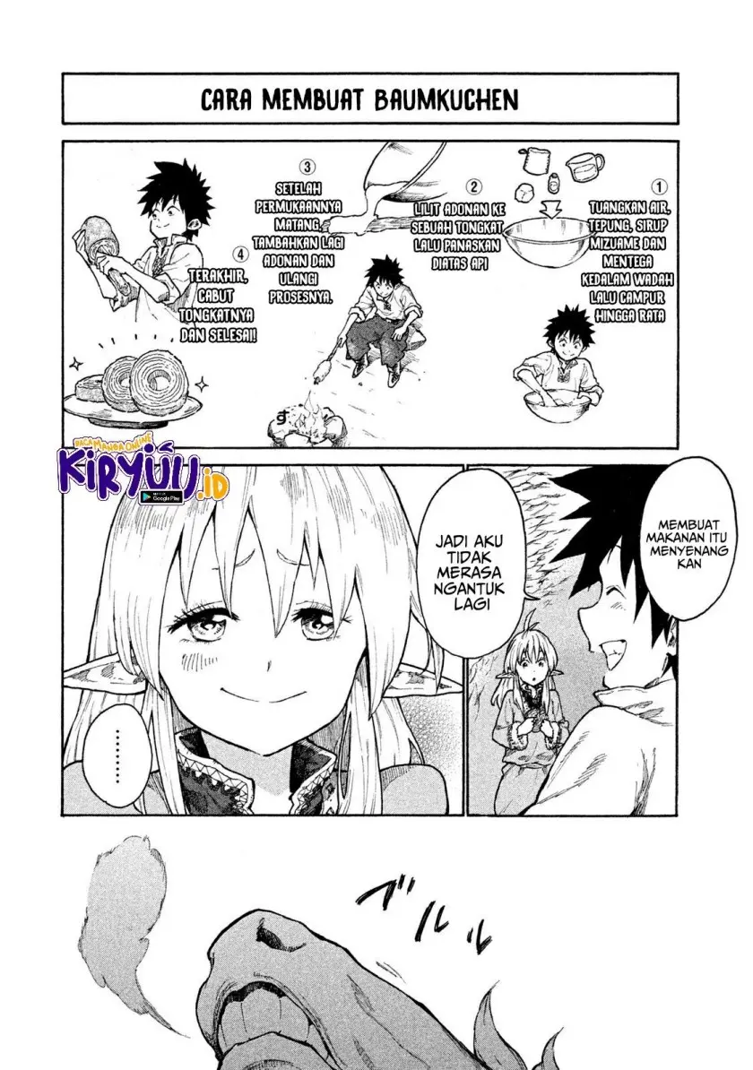 Mazumeshi Elf to Yuubokugurashi Chapter 09 Gambar 21