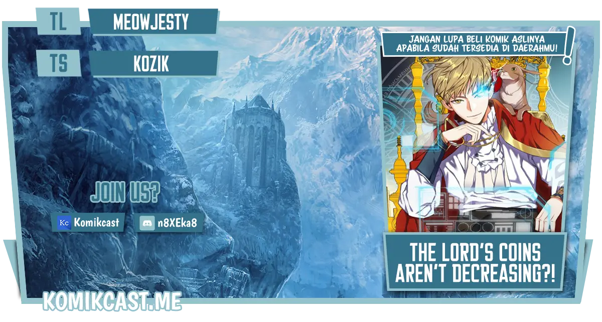 Baca Komik The Lord’s Coins Aren’t Decreasing?! Chapter 77 Gambar 1
