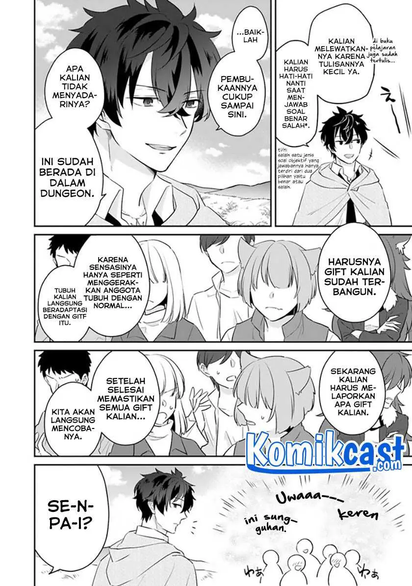 Daizai Dungeon Kyoushuujo no Hanmen Kyoushi: Hazure Gift no “Annaijin” ga Jitsuha Saikyou no Tansakusha de Aru Koto o, Seito-tachi wa Mada Shiranai Chapter 02 Gambar 7