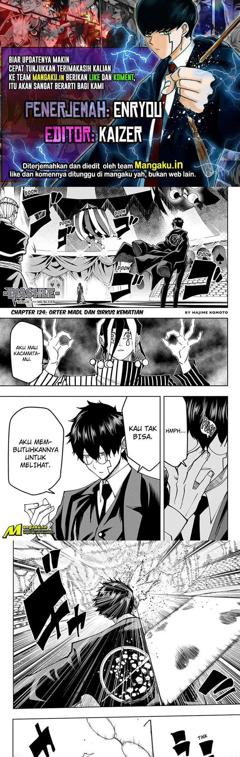 Mashle: Magic and Muscles - Chapter 124 - Page 1