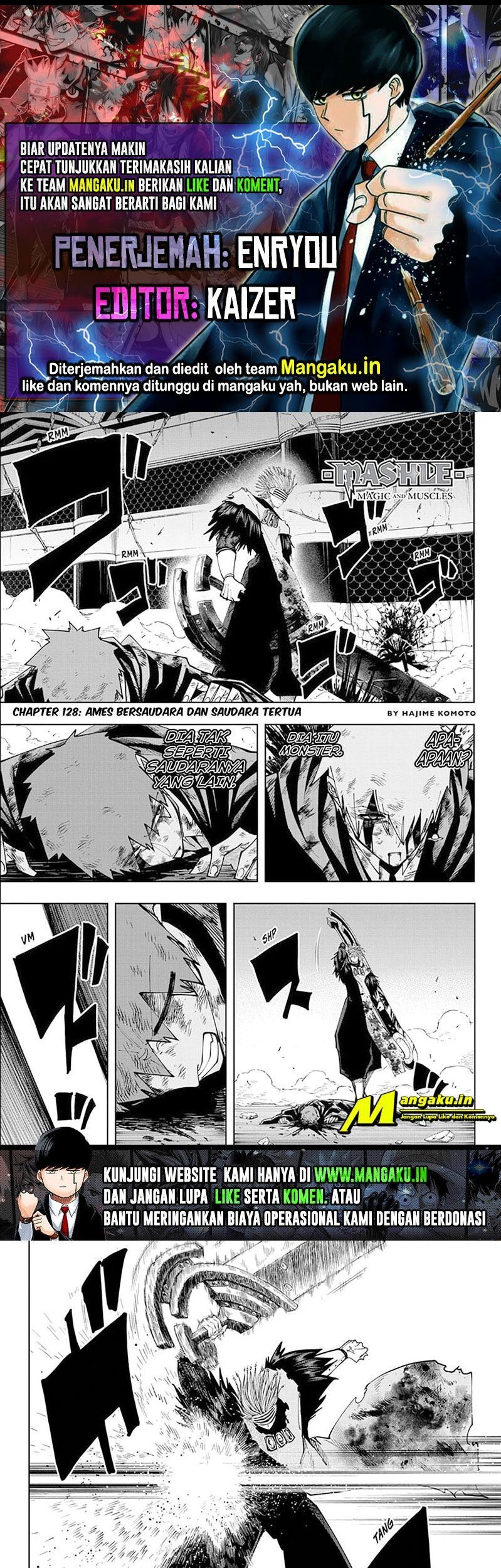 Mashle: Magic and Muscles - Chapter 128 - Page 1