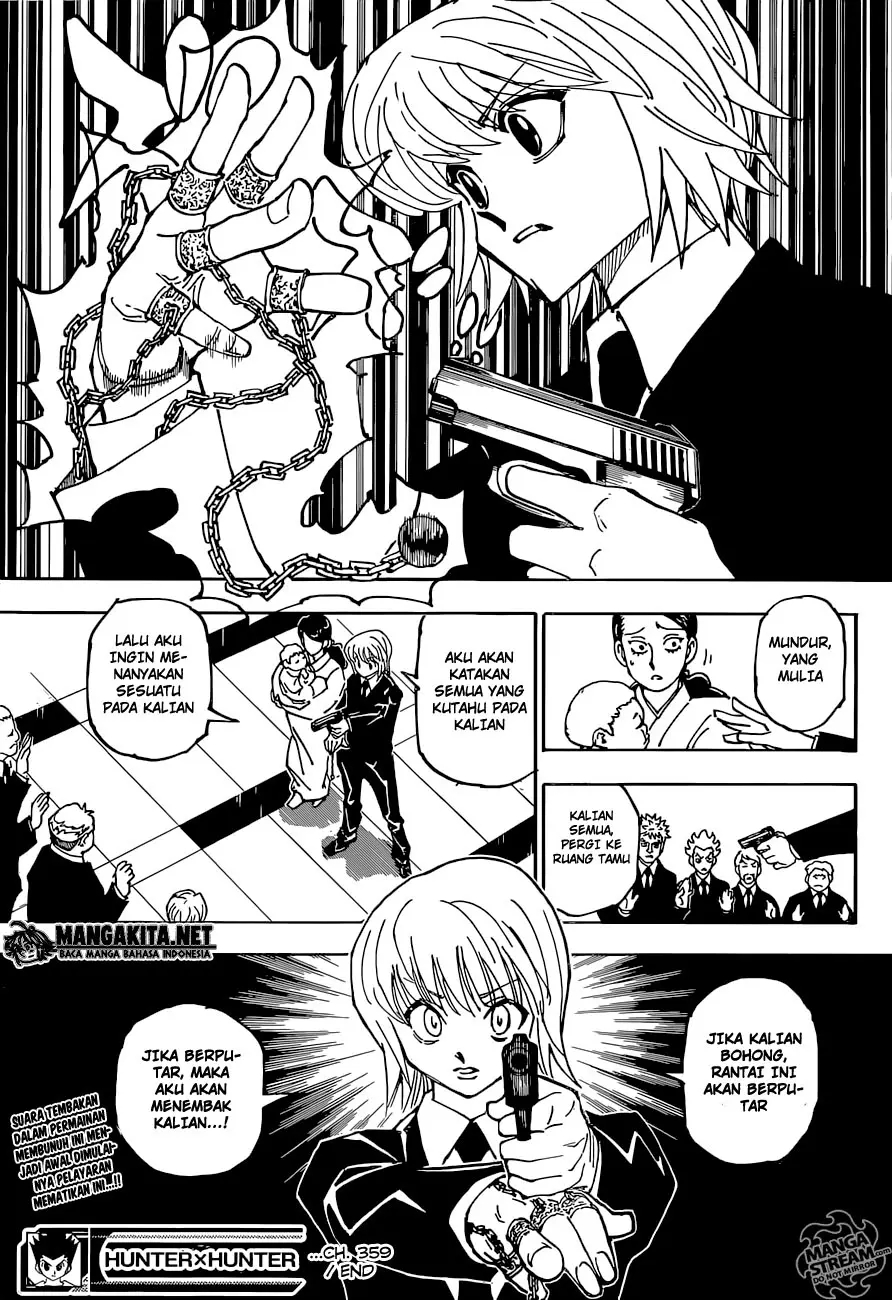 Hunter x Hunter Chapter 359 Gambar 19