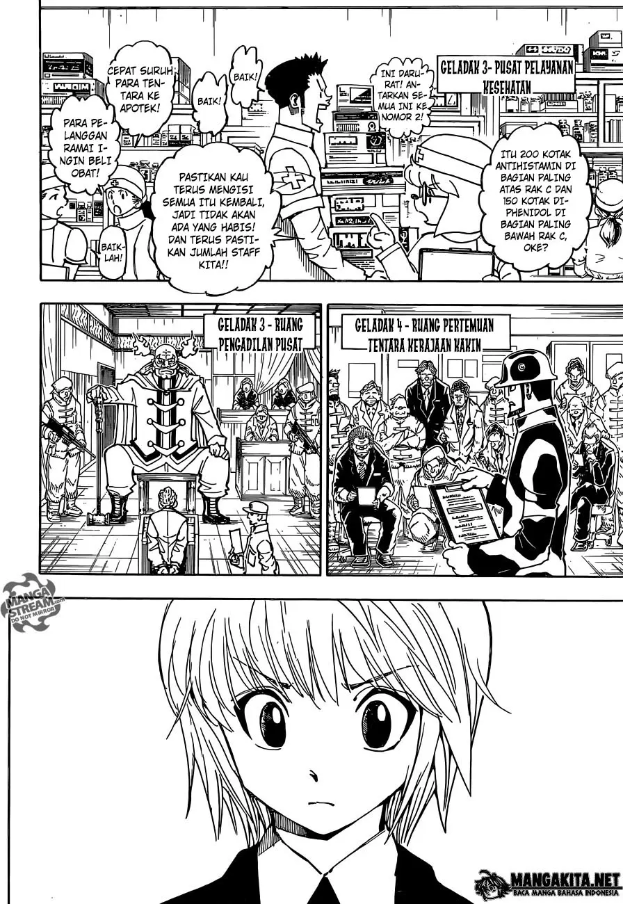Hunter x Hunter Chapter 359 Gambar 8