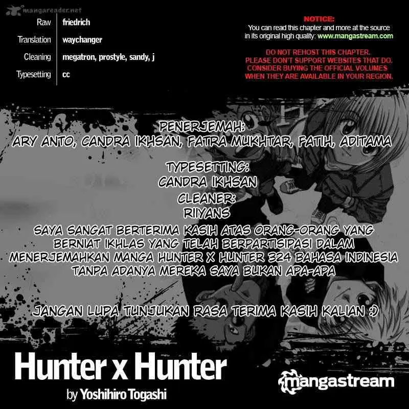 Baca Komik Hunter x Hunter Chapter 324 Gambar 1