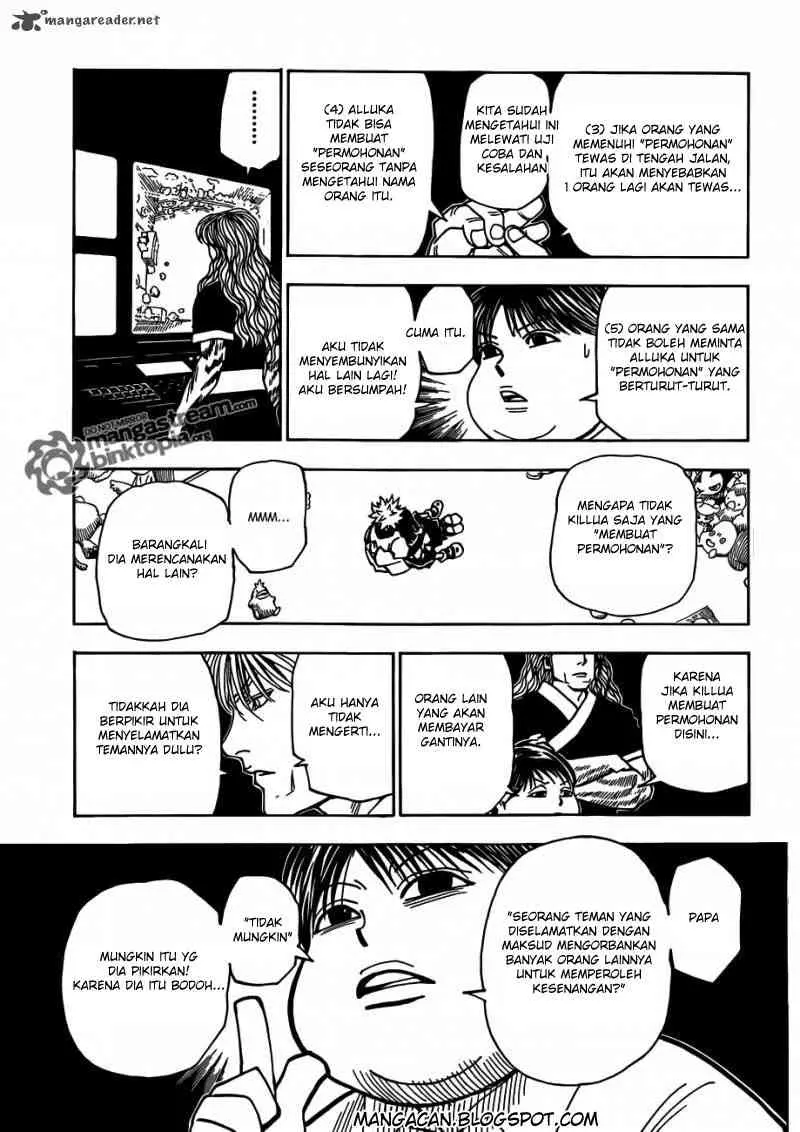 Hunter x Hunter Chapter 324 Gambar 4