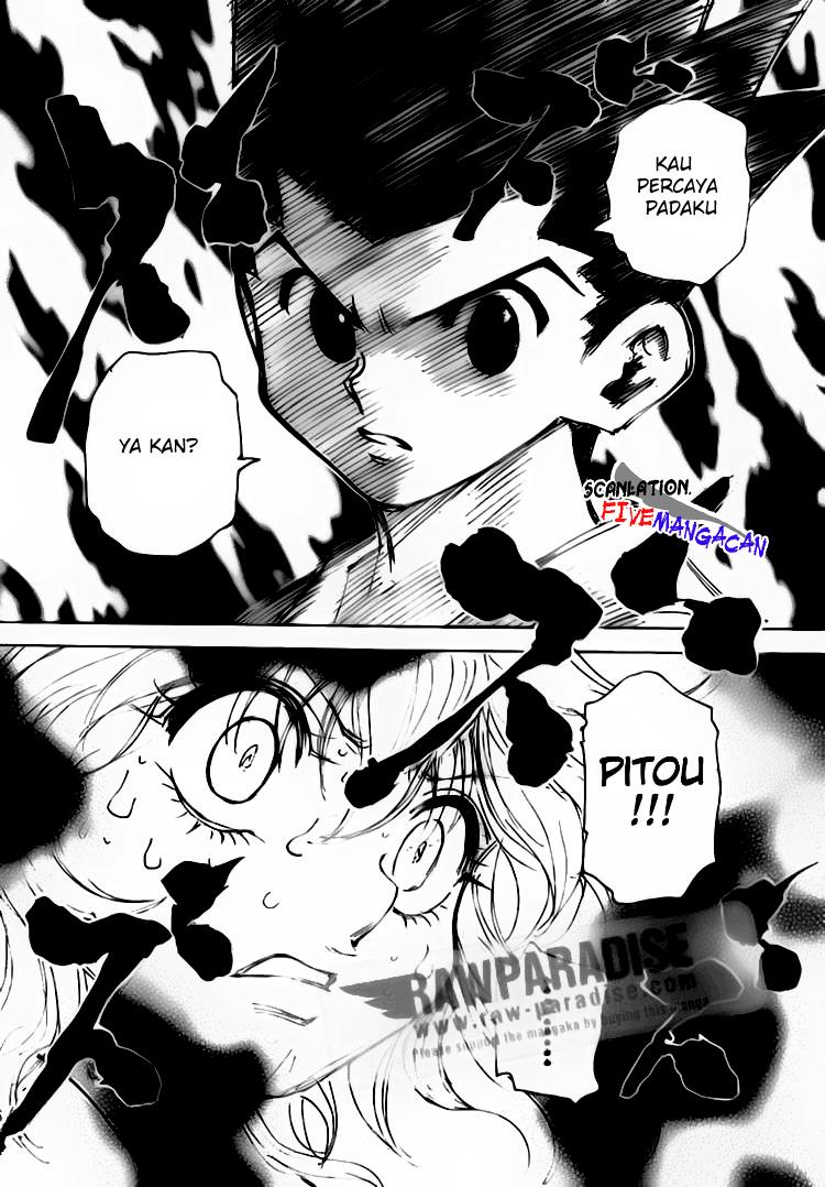Hunter x Hunter Chapter 300 Gambar 16