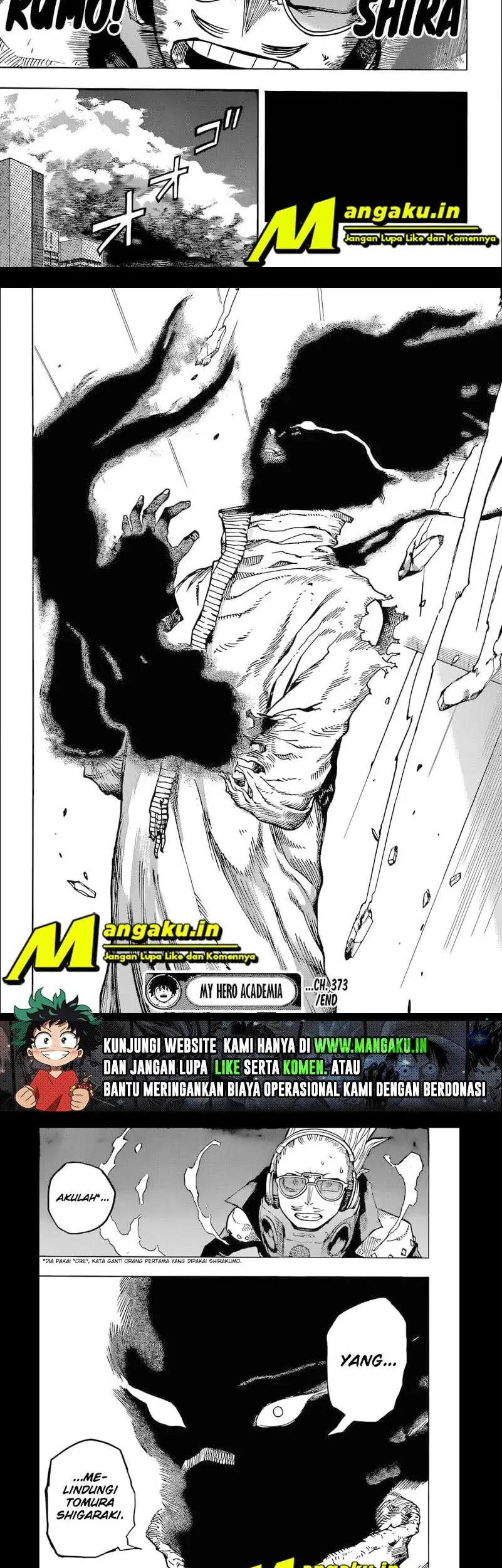 Boku no Hero Academia Chapter 373 Gambar 11