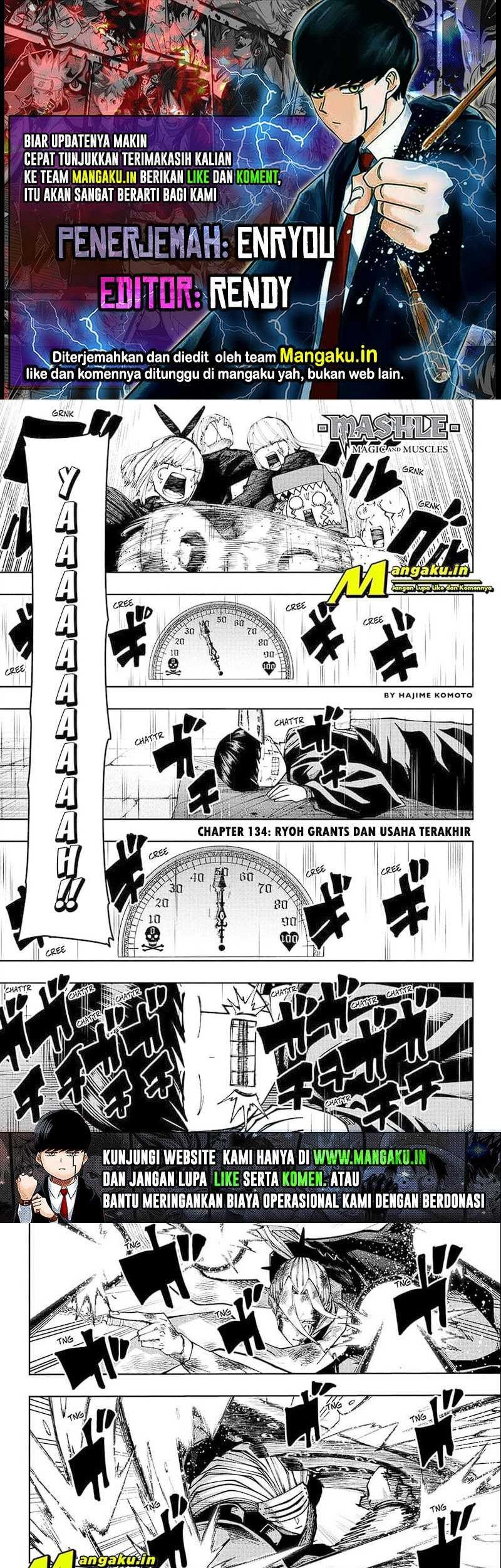 Mashle: Magic and Muscles - Chapter 134 - Page 1