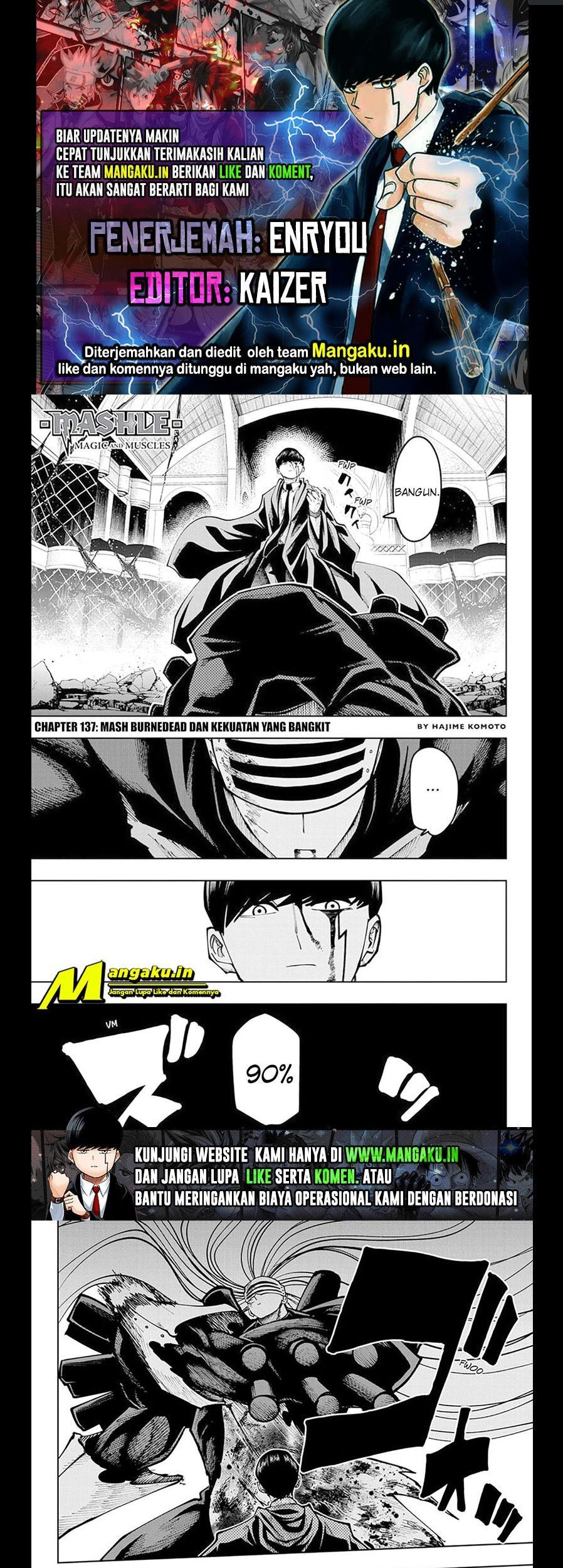 Mashle: Magic and Muscles - Chapter 137 - Page 1