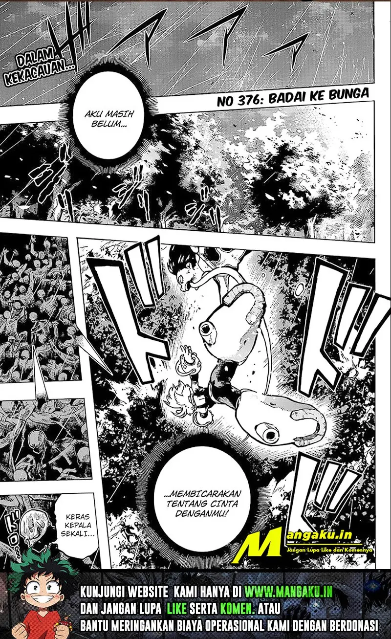 Boku no Hero Academia Chapter 376 Gambar 3