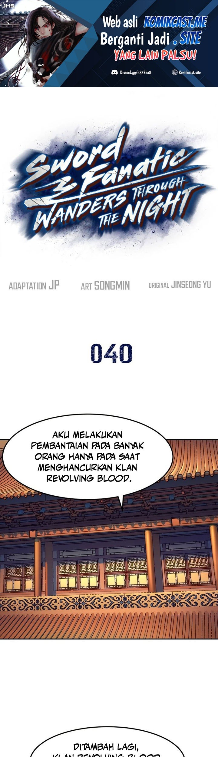 Baca Manhwa Sword Fanatic Wanders Through The Night Chapter 40 Gambar 2