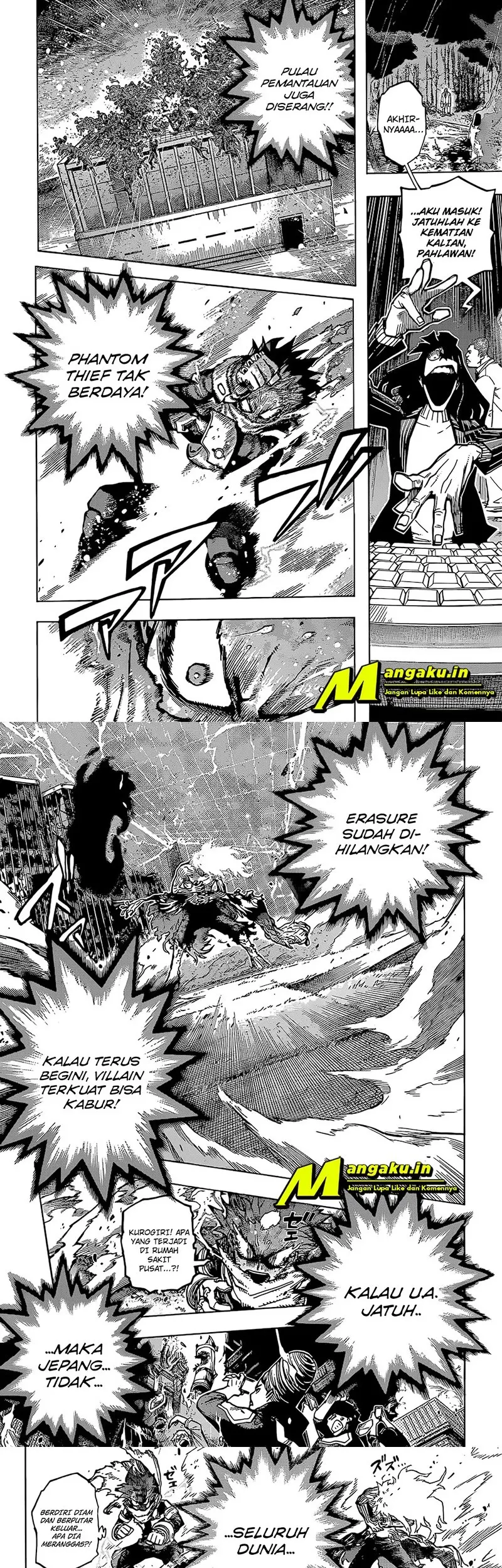 Boku no Hero Academia Chapter 377 Gambar 4