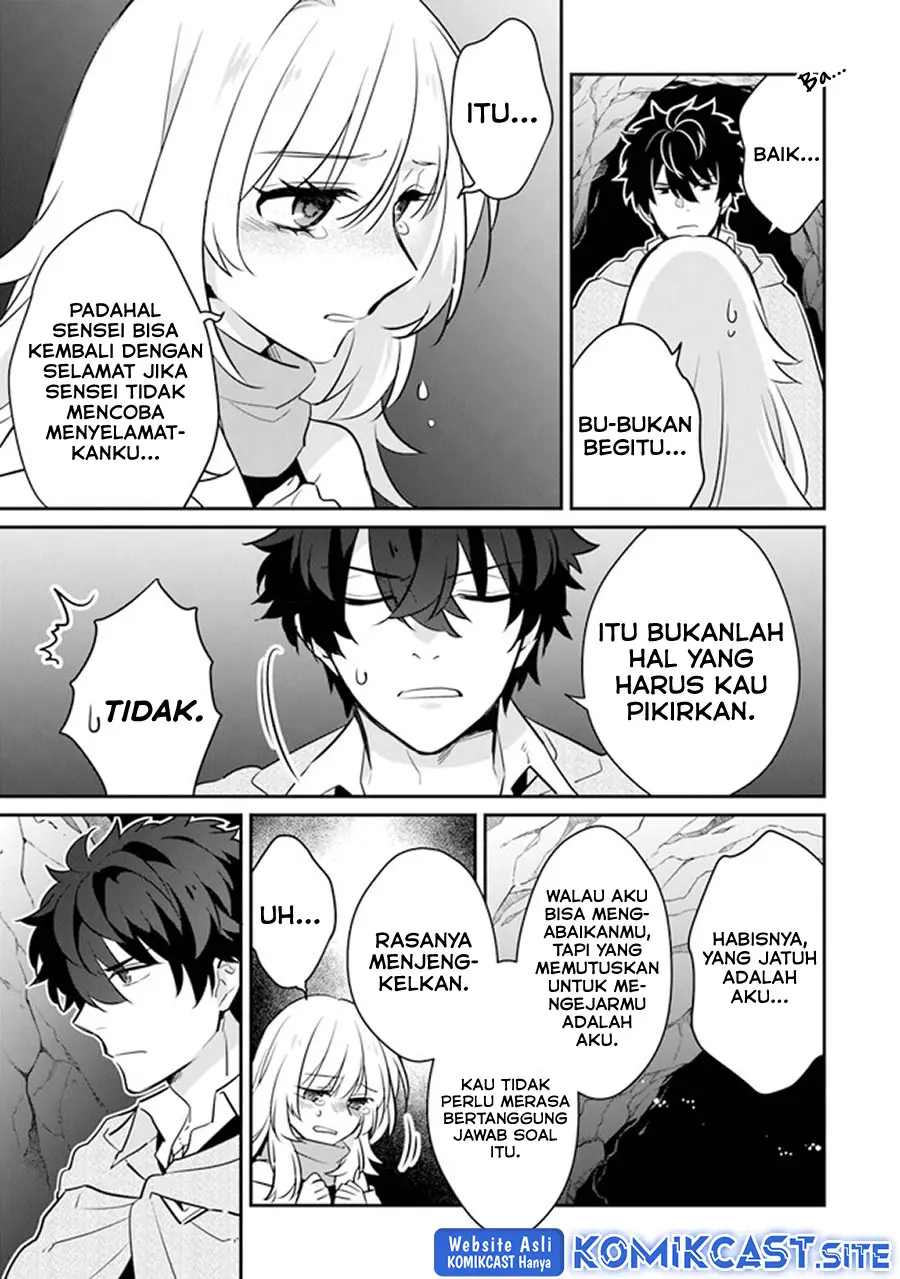 Daizai Dungeon Kyoushuujo no Hanmen Kyoushi: Hazure Gift no “Annaijin” ga Jitsuha Saikyou no Tansakusha de Aru Koto o, Seito-tachi wa Mada Shiranai Chapter 09 Gambar 13