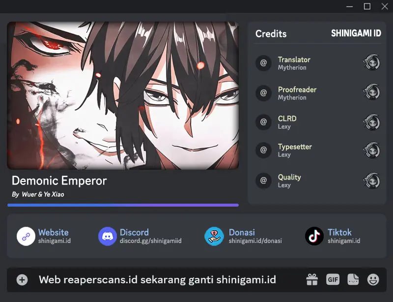 Baca Komik Magic Emperor Chapter 372 Gambar 1