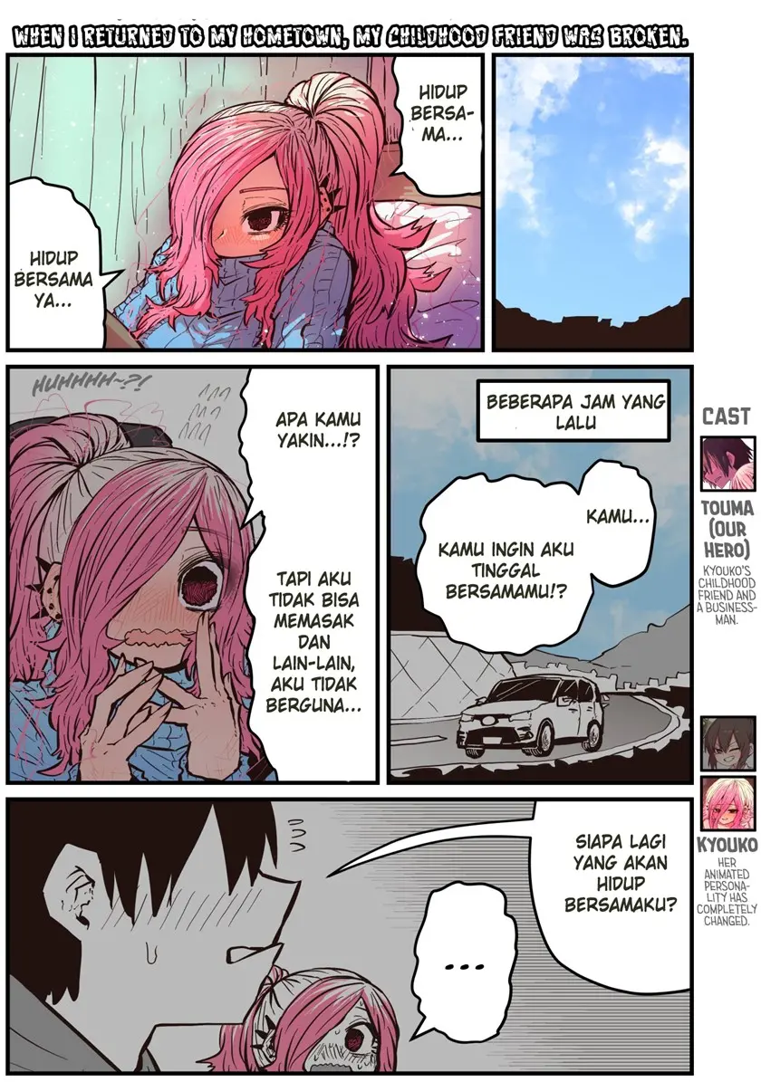 Baca Manga When I Returned to My Hometown, My Childhood Friend was Broken Chapter 27 Gambar 2