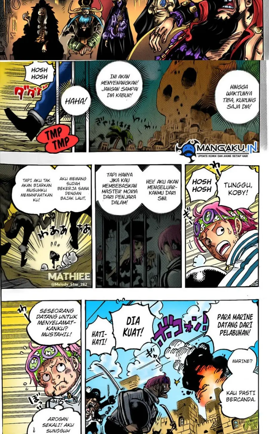 One Piece Chapter 1080 Gambar 8