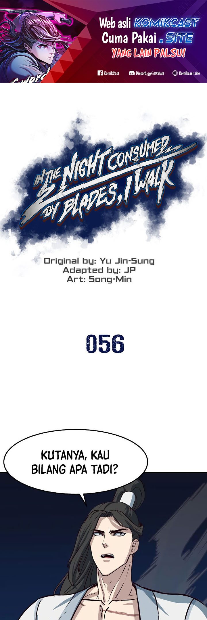 Baca Manhwa Sword Fanatic Wanders Through The Night Chapter 56 Gambar 2