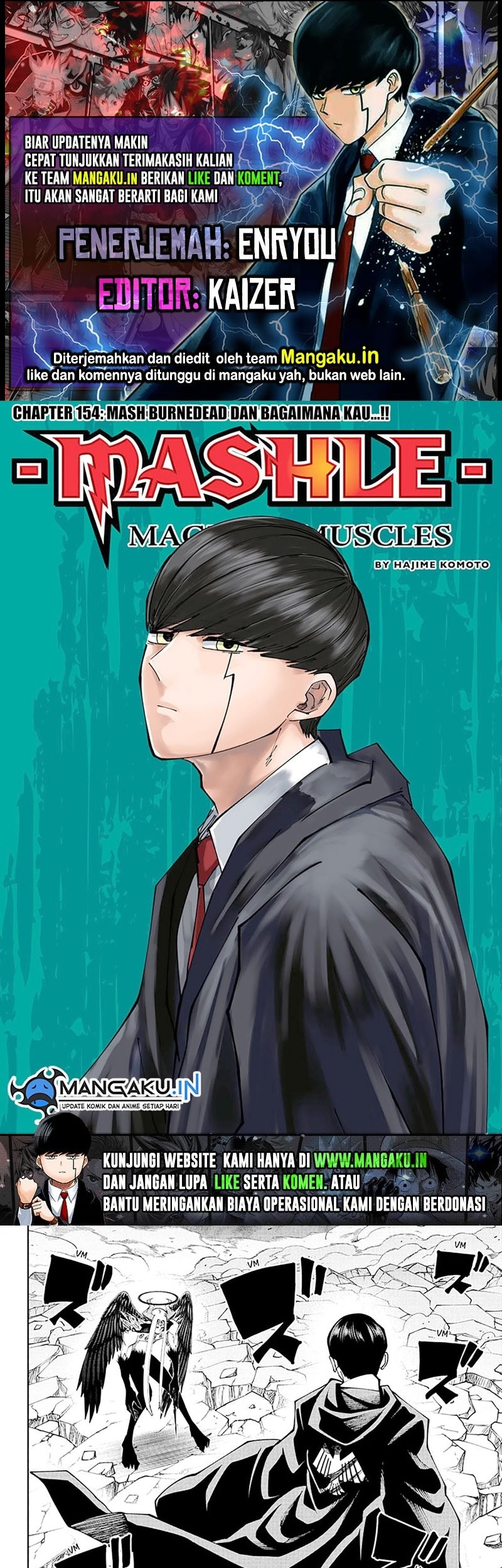 Mashle: Magic and Muscles - Chapter 154 - Page 1