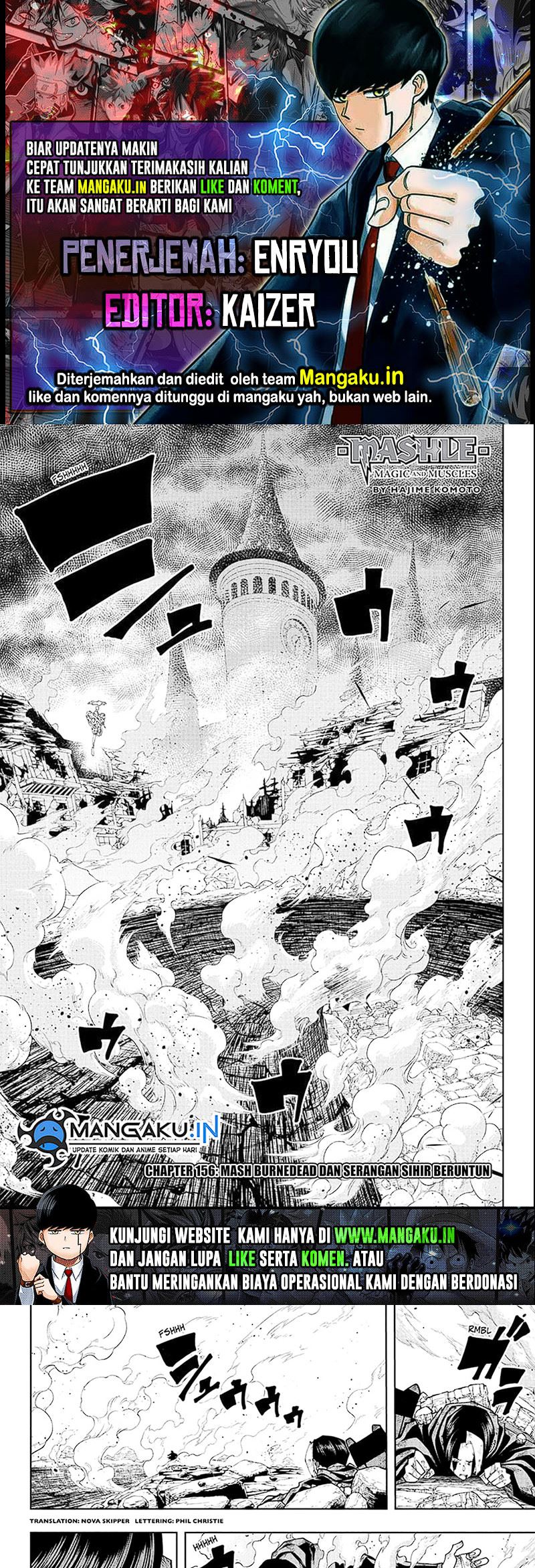 Mashle: Magic and Muscles - Chapter 156 - Page 1