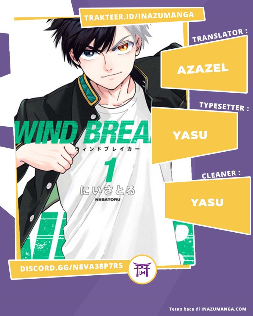 Baca Komik Wind Breaker (NII Satoru) Chapter 02 Gambar 1