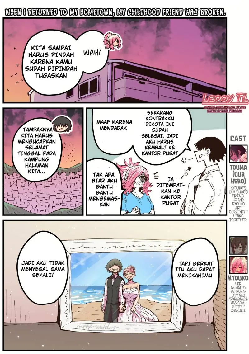 Baca Manga When I Returned to My Hometown, My Childhood Friend was Broken Chapter 43 Gambar 2