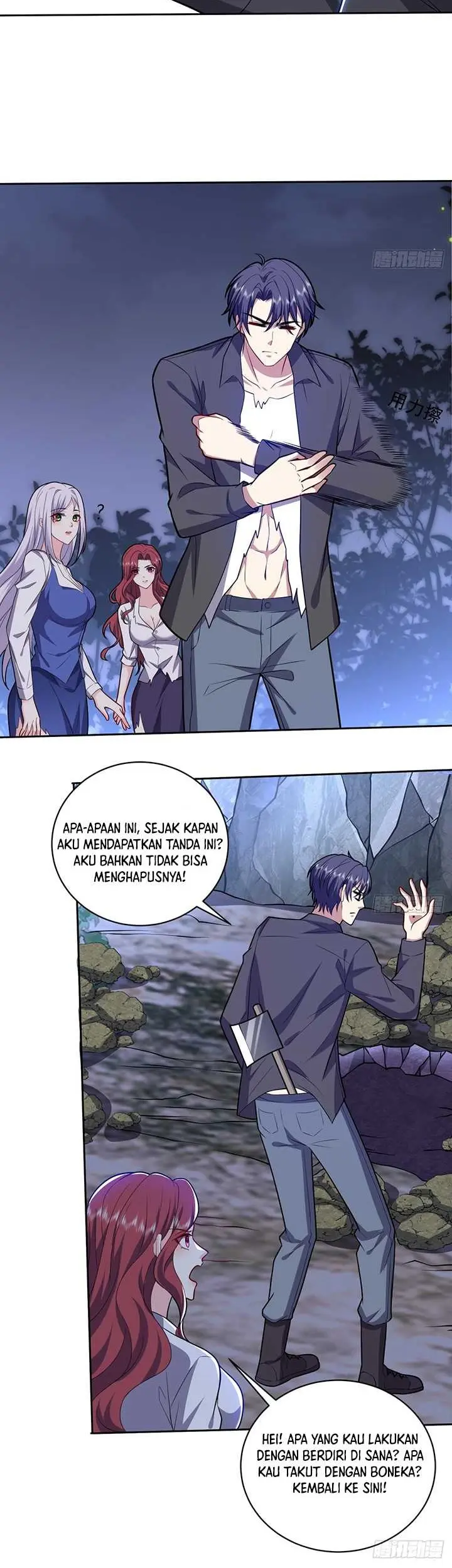 On a Deserted Island with Beautiful Sisters Chapter 08 Gambar 27
