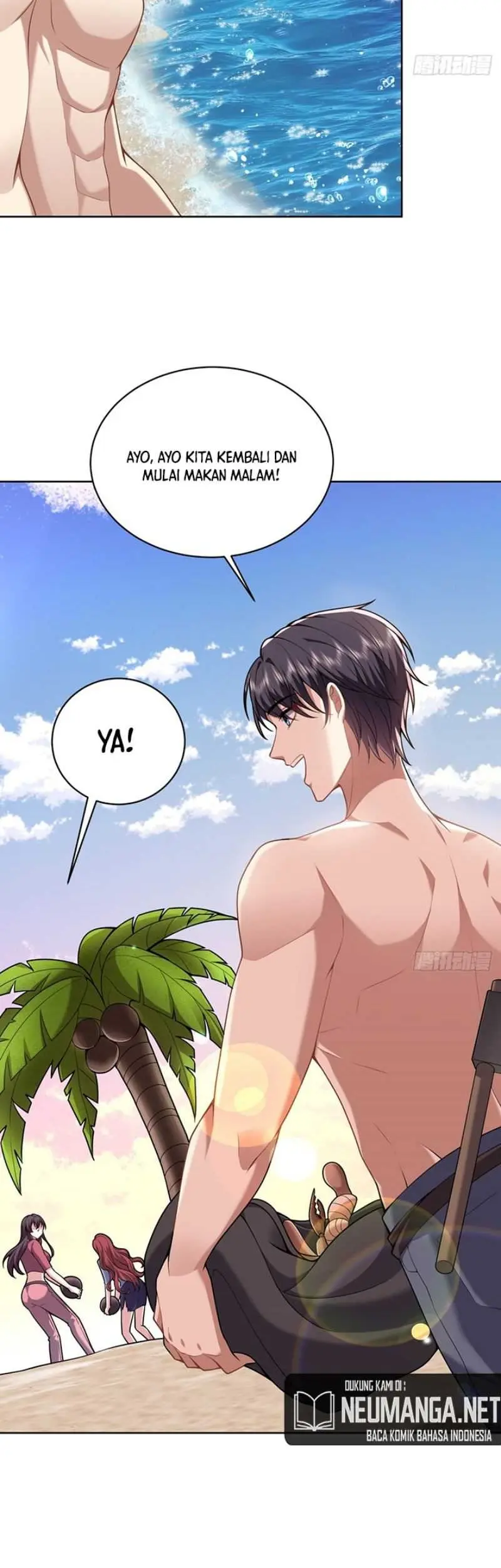 On a Deserted Island with Beautiful Sisters Chapter 04 Gambar 27