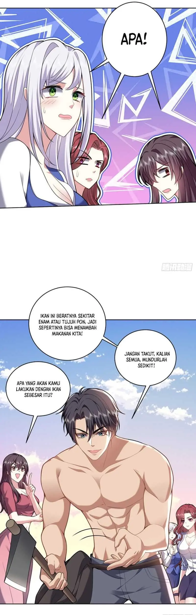 On a Deserted Island with Beautiful Sisters Chapter 04 Gambar 18