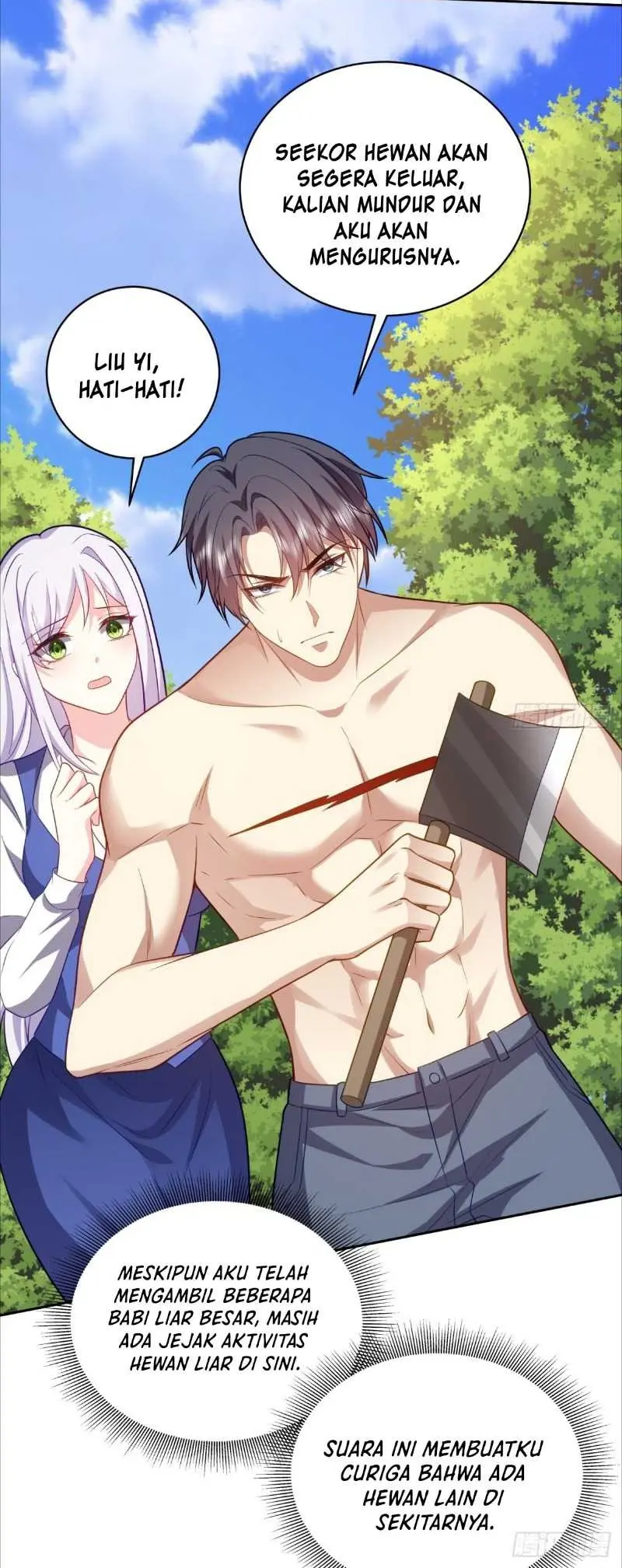 On a Deserted Island with Beautiful Sisters Chapter 13 Gambar 15