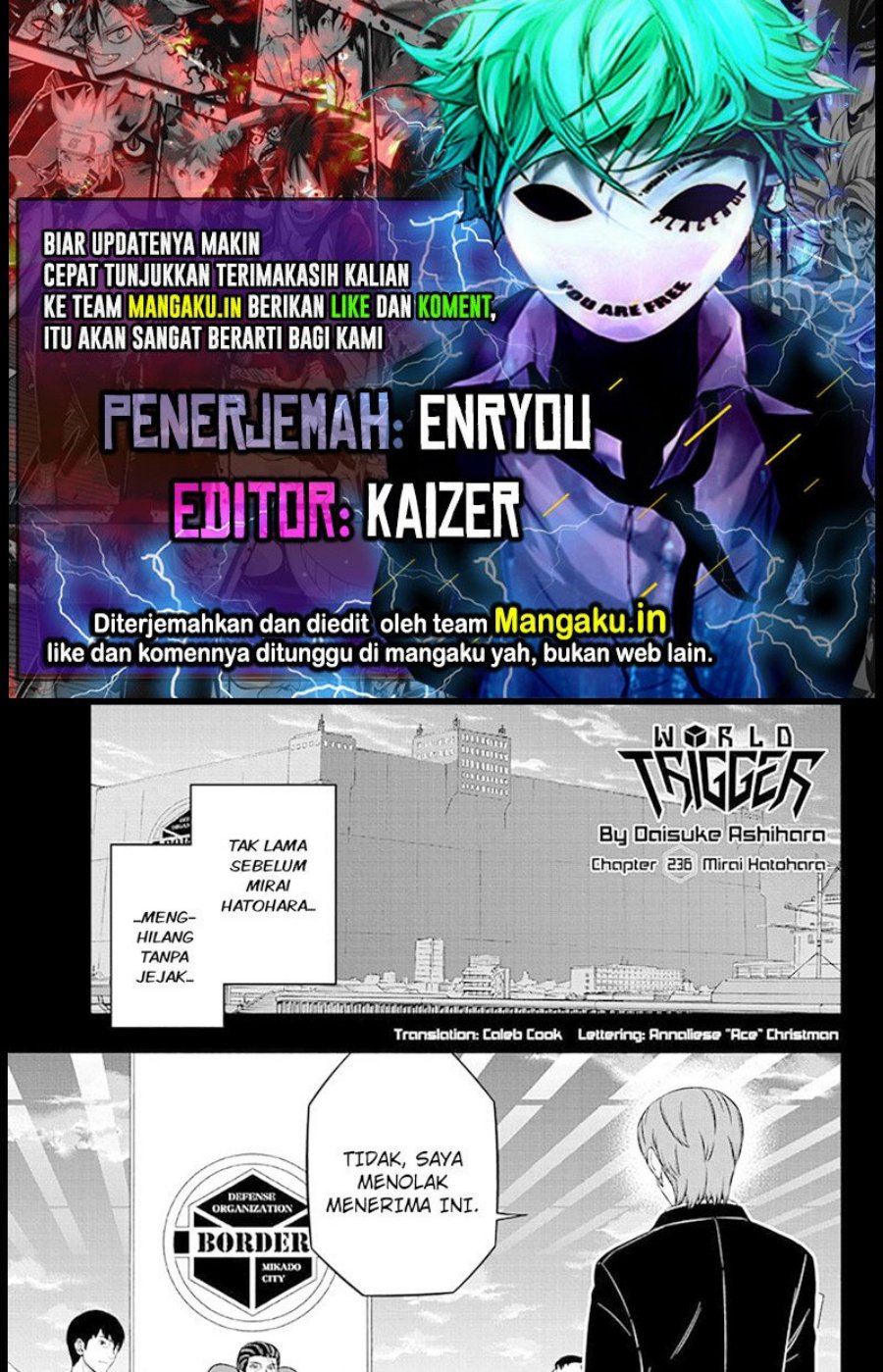 Baca Komik World Trigger Chapter 236 Gambar 1