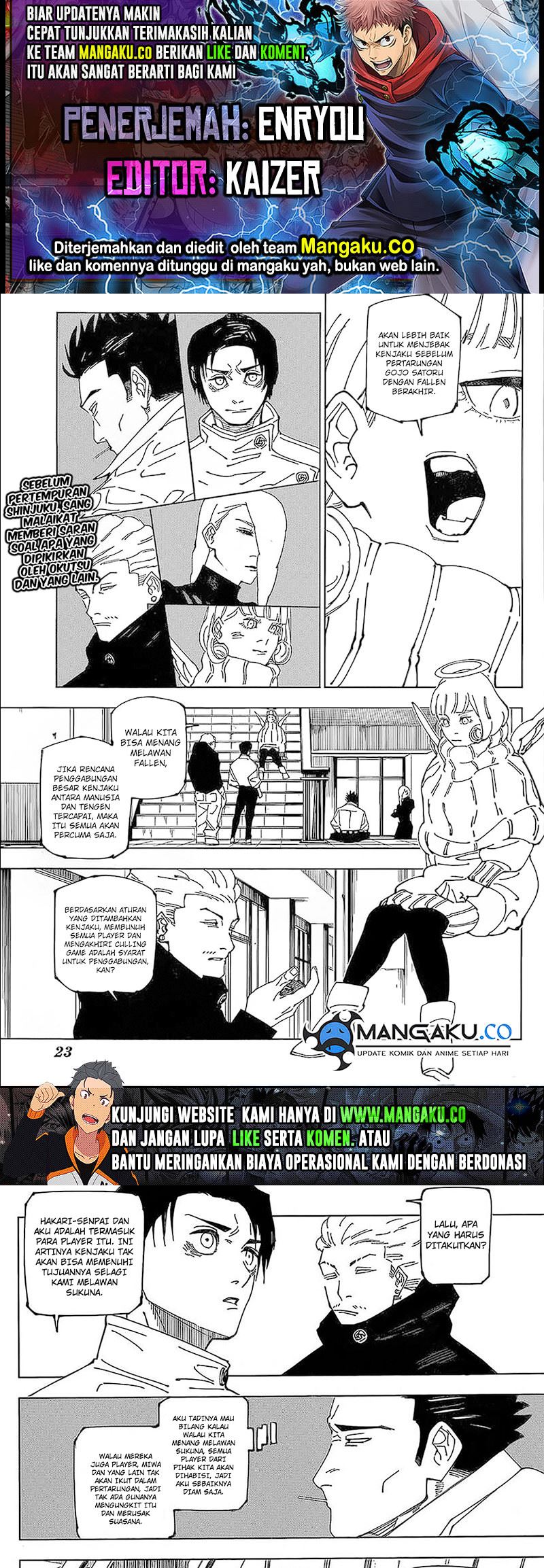 Baca Komik Jujutsu Kaisen Chapter 240 Gambar 1