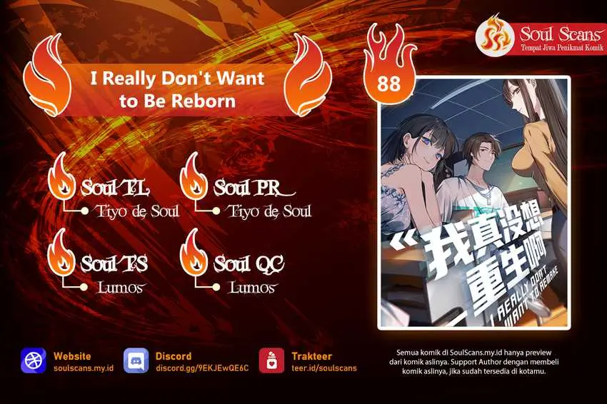 Baca Komik I Really Don’t Want to Be Reborn Chapter 88 Gambar 1