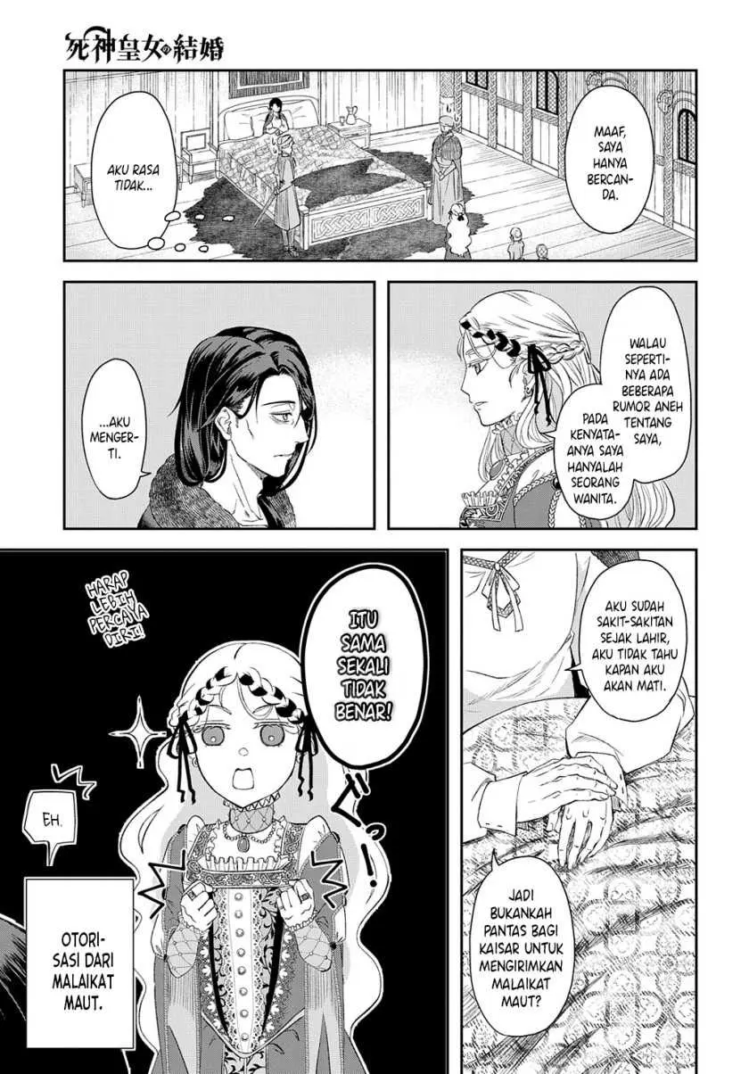 Shinigami Oujo no Kekkon Chapter 01 Gambar 10