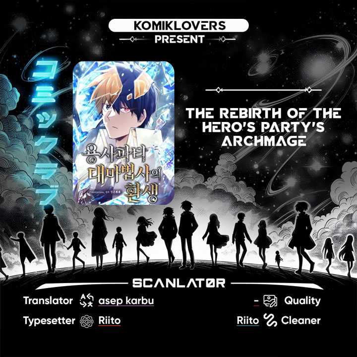 Baca Komik The Rebirth of the Hero’s Party’s Archmage Chapter 21 Gambar 1