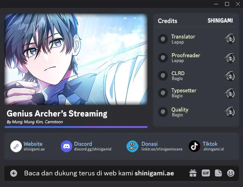 Baca Komik Genius Archer’s Streaming Chapter 27 Gambar 1