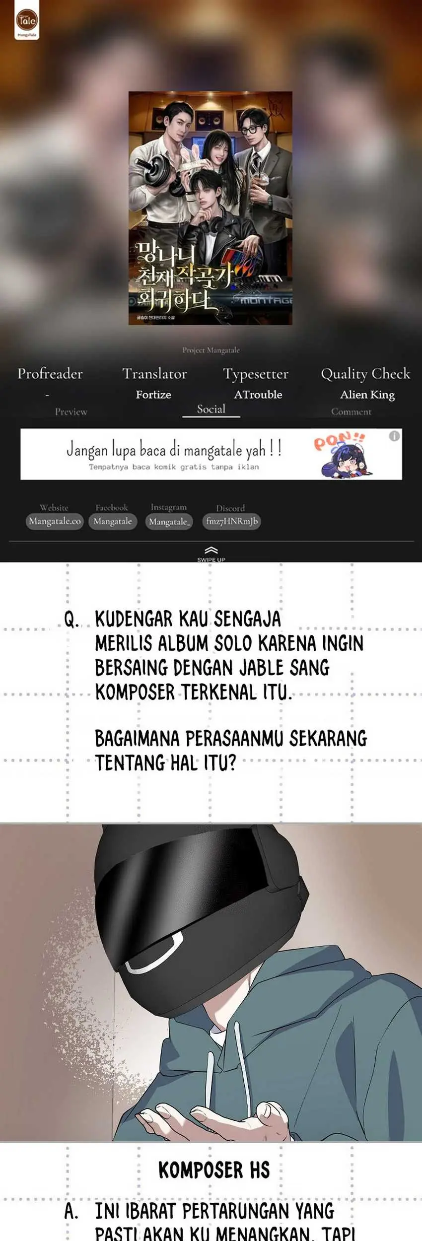 Baca Komik The Crazy Genius Composer Returns Chapter 16 Gambar 1
