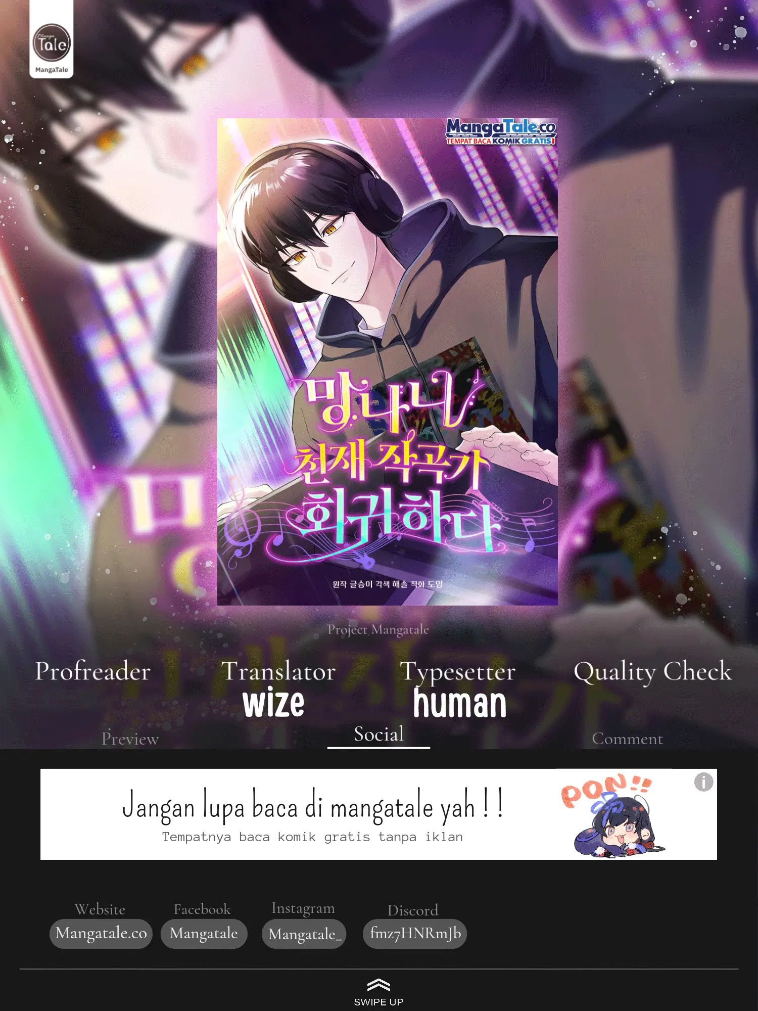 Baca Komik The Crazy Genius Composer Returns Chapter 08 Gambar 1