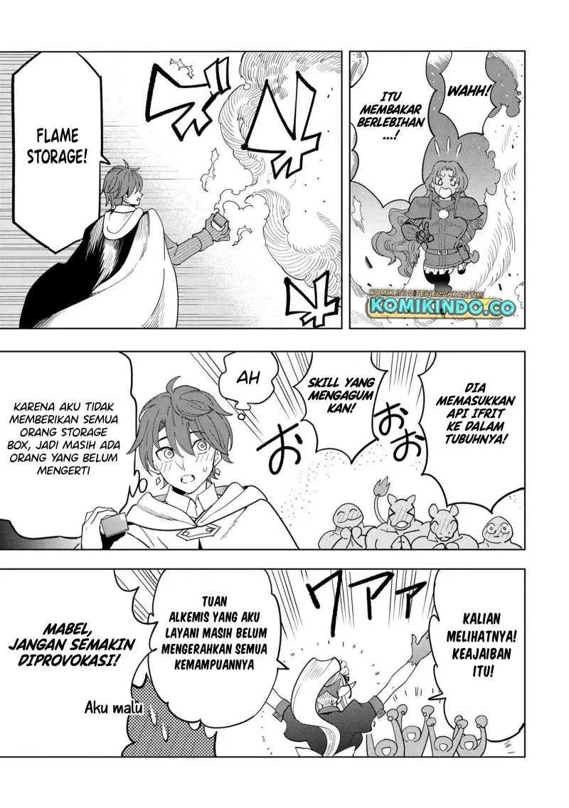 Souzou Renkinjutsushi wa Jiyuu wo Ouka suru: Kokyou wo Tsuihou saretara, Maou no Ohizamoto de Chouzetsu Kouka no Magic Item Tsukuri-houdai ni Narimashita Chapter 15.5 Gambar 4