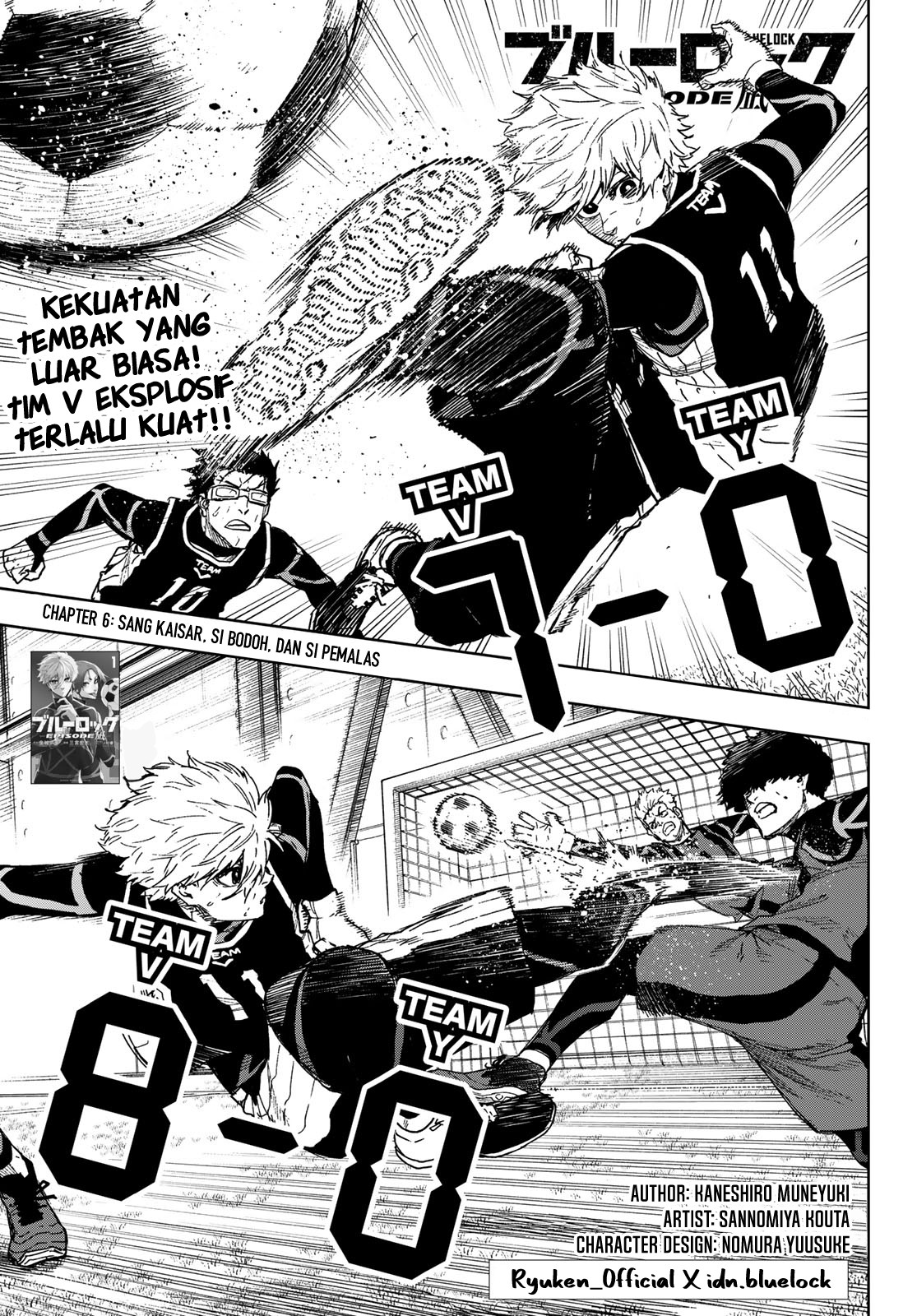 Blue Lock: Episode Nagi - Chapter 6 - Page 1