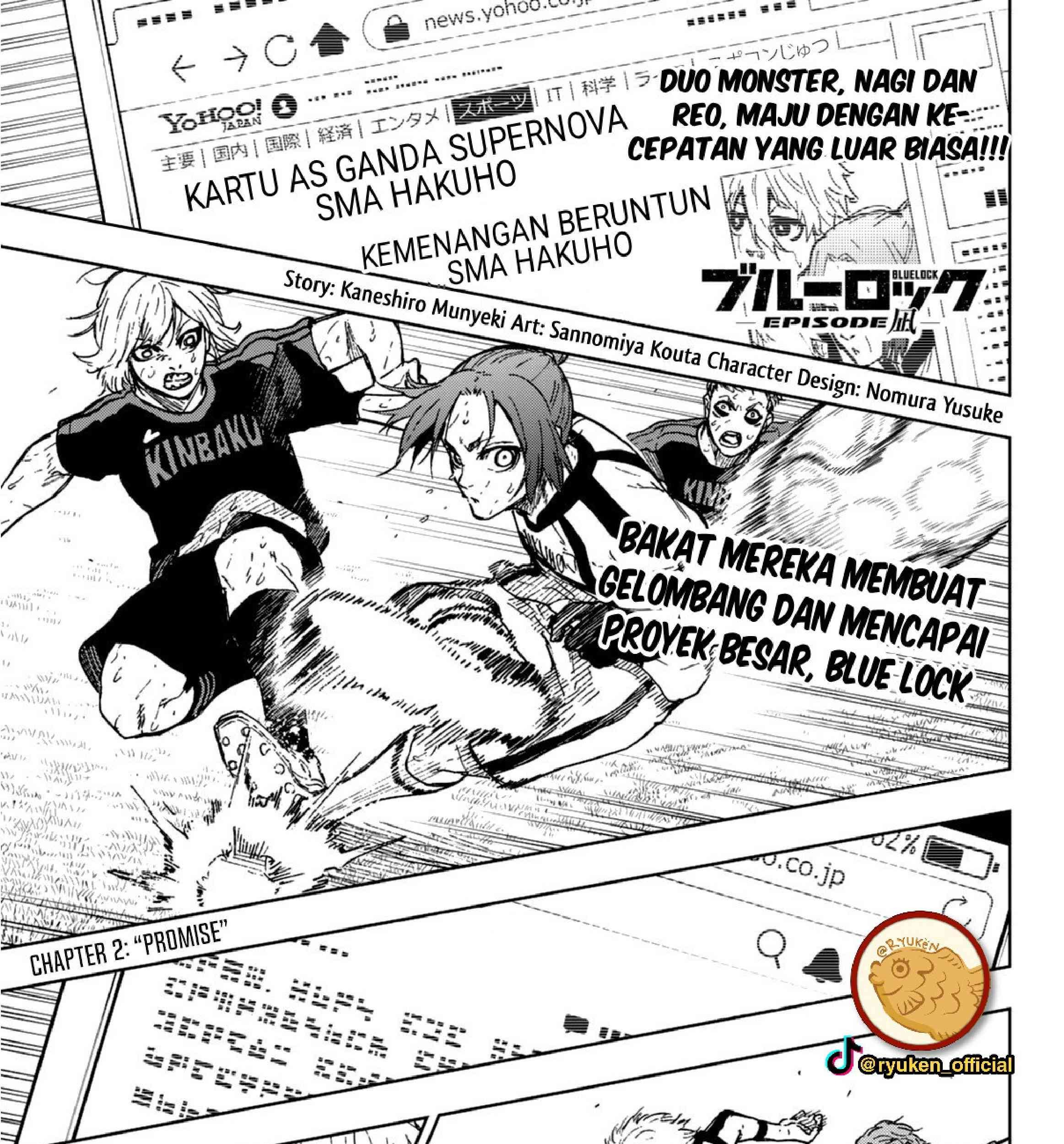 Blue Lock: Episode Nagi - Chapter 2 - Page 2