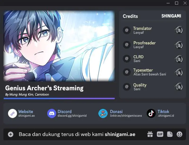 Baca Komik Genius Archer’s Streaming Chapter 46 Gambar 1