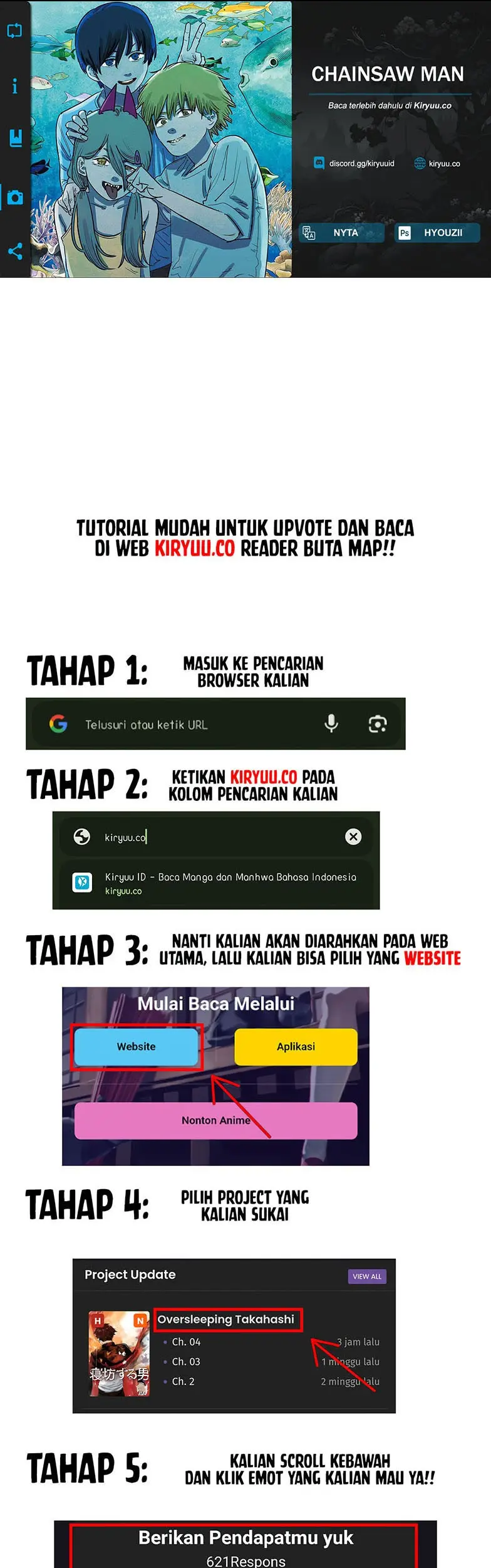 Baca Komik Chainsaw Man Chapter 180 Gambar 1
