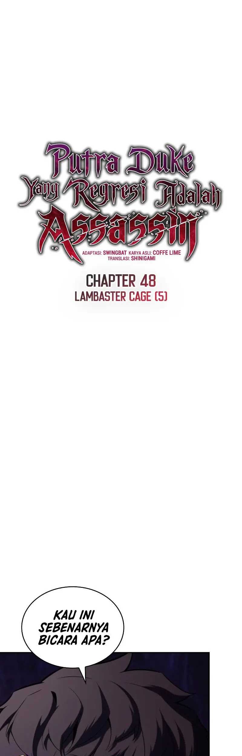 The Regressed Son Of A Duke Is An Assassin - Chapter 48 - Page 4