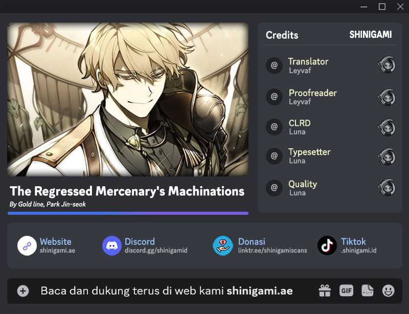 Baca Komik The Regressed Mercenary’s Machinations Chapter 06 Gambar 1