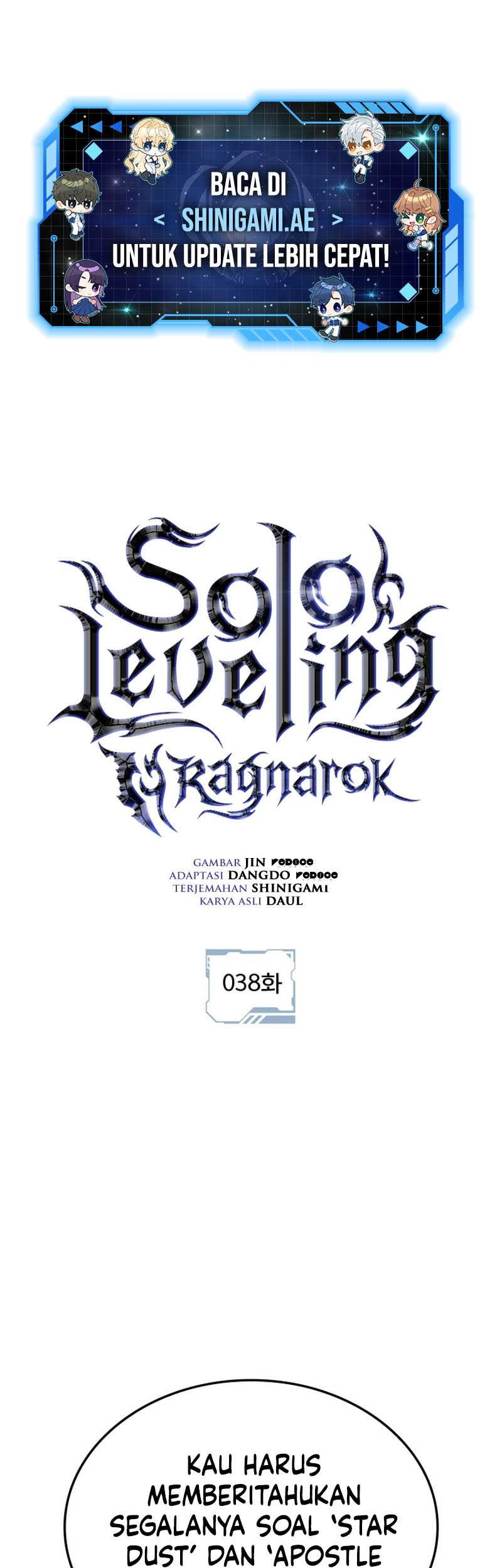 Solo Leveling: Ragnarok - Chapter 38 - Page 1