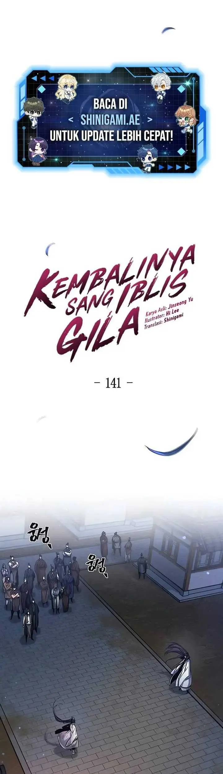 Baca Manhwa Return of the Mad Demon Chapter 141 Gambar 2
