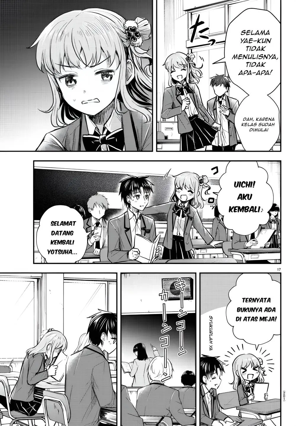 Kimi wa Yotsuba no Clover Chapter 09 Gambar 18