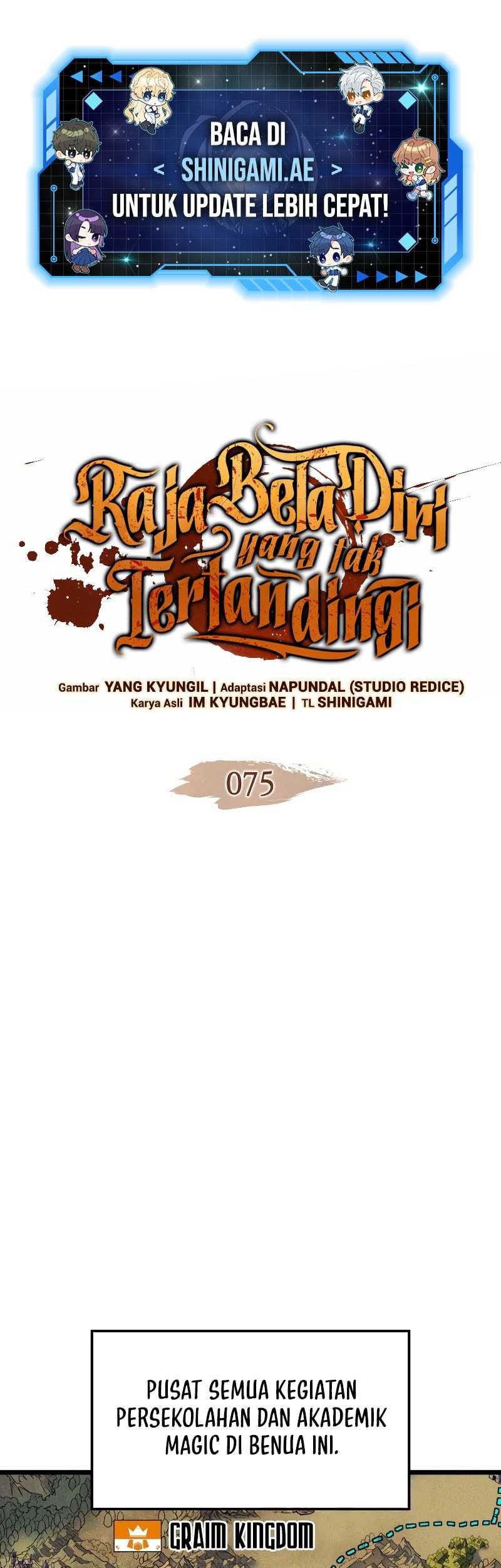 The Indomitable Martial King - Chapter 75 - Page 1